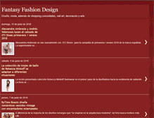 Tablet Screenshot of fantasyfashiondesign.com